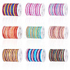 9 Rolls 9 Colors Segment Dyed Polyester Thread NWIR-TA0001-37B-3