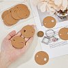 Alloy Card Ring HJEW-NB00179-2