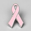 Awareness Ribbon Theme Enamel Pins JEWB-WH0026-60B-1
