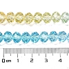 Transparent Painted Glass Beads Strands LS-DGLA-A034-T8mm-A13-3