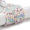 Electroplate Glass Beads EGLA-P056-01A-1