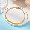 7Pcs Natural Gemstone Braided Beaded Bracelets BJEW-JB11420-4