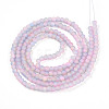 Crackle Glass Beads Strands GLAA-N009-4mm-04-2