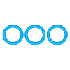 3Pcs Ring Silicone Focal Beads JX895F-01-1