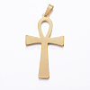 Ion Plating(IP) 304 Stainless Steel Pendants STAS-K162-058G-2