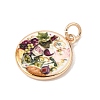 Brass Pendants KK-CBA867D-01G-C-2