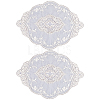 Polyester Lace Embroidery Table Mats AJEW-WH0413-78-1