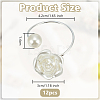 12Pcs Iron Napkin Rings AJEW-OC0014-39P-2