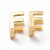 Initial Hoop Earrings for Women EJEW-P194-01G-F-1