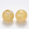 Acrylic Large Hole Beads OACR-R074-03B-02-2