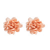 Cloth Stud Earrings WGCE0A1-02-2