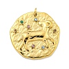 Real 18K Gold Plated Vacuum Plating 304 Stainless Steel Pendants STAS-L278-003G-01-1