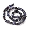 Natural Iolite Beads Strands G-A208-09-3