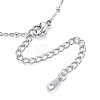 304 Stainless Steel Necklaces NJEW-E080-14P-2