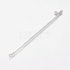 Iron Beading Needle X-TOOL-WH0095-04-1