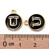 Golden Plated Alloy Charms ENAM-S118-02U-3