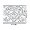 Heart Carbon Steel Cutting Dies Stencils DIY-WH0170-061-2