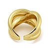 Brass Cuff Rings for Women RJEW-E294-03G-01-3