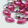Imitation Taiwan Acrylic Rhinestone Cabochons GACR-A017-13x18mm-M-2