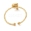304 Stainless Steel Open Cuff Rings RJEW-K261-02G-P-3