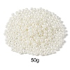 Pearlized Opaque Acrylic Beads OACR-YW0003-70B-1
