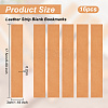 Leather Strip Blank Bookmarks AJEW-WH0248-417B-01-2