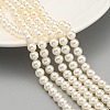Glass Pearl Beads Strands X-HY-G002-01C-02-2