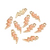 Alloy Enamel Pendants ENAM-N054-025O-3