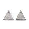 Non-Tarnish 304 Stainless Steel Pendants STAS-O133-04H-P-1