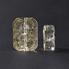Transparent Spray Painted Glass Beads GLAA-I050-08A-4