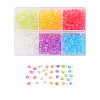 Transparent Acrylic Beads TACR-YW0001-4MM-01-4