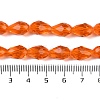 Transparent Glass Beads Strands EGLA-N013-T8mm-D09-4