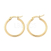 Ion Plating(IP) 304 Stainless Steel Hoop Earrings EJEW-N0016-11G-C-4