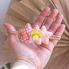 60Pcs 5 Colors Opaque Resin Cabochons RESI-DC0001-20-5
