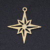 201 Stainless Steel Laser Cut Pendants STAS-S105-T898-2-1