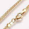 Brass Chain Necklaces Making NJEW-O101-18G-2