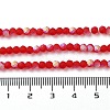 Transparent Glass Beads Strands EGLA-A044-T1mm-MB01-5