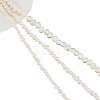  3 Strands 3 Styles Natural Cultured Freshwater Pearl Beads Strands PEAR-NB0002-09-7