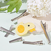 Iron Alligator Hair Clip Findings IFIN-PH0024-38P-2