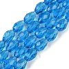 Transparent Glass Beads Strands EGLA-N013-T4mm-D17-1