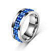 304 Stainless Steel Gear Rotatable Finger Rings FS-WGAD37A-11-1