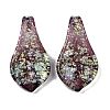 Lampwork Big Pendants FOIL-K003-01-2