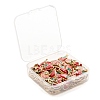 140Pcs 7 Style Light Gold Alloy Enamel Pendants ENAM-LS0001-65-7