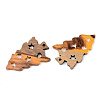 Resin & Walnut Wood Pendants RESI-S389-006A-A01-2