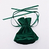 Velvet Jewelry Bags with Drawstring & Plastic Imitation Pearl TP-CJC0001-03B-2