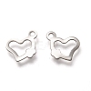 Non-Tarnish 201 Stainless Steel Charms STAS-B001-26P-2