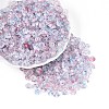Baking Paint Transparent Glass Beads DGLA-T004-07C-3