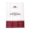 Rectangle with Tartan Pattern Paper Baking Bags CARB-K0001-01A-2