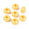 Opaque Acrylic European Beads OACR-E033-19R-1