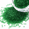 15/0 Transparent Czech Glass Seed Beads SEED-N004-004-20-1